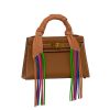 MINI CAMEL SISSI WITH RAINBOW TASSELS